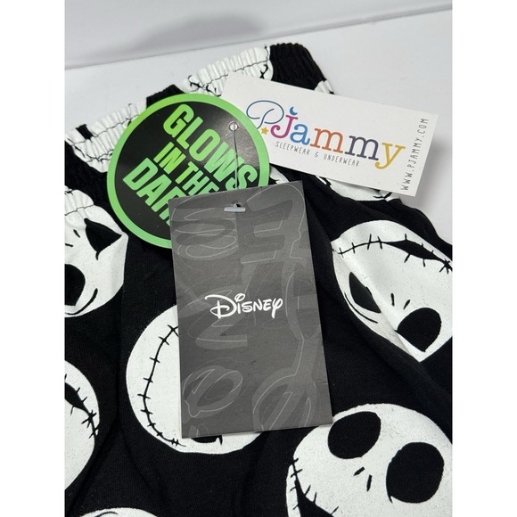 Disney Nightmare‎ Before Christmas Jack The Skeleton Pajama Shorts Size medium - Picture 4 of 9